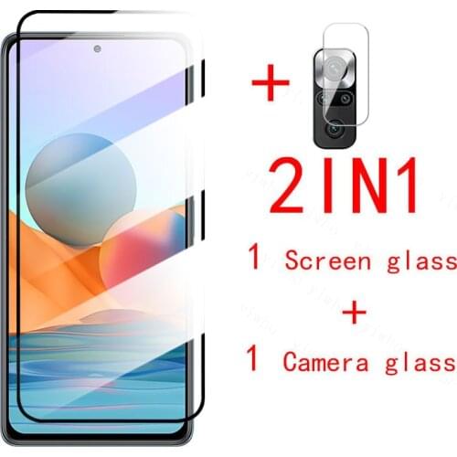 2in1 tempered glass on redmi note 10s back camera lens glass for xiaomi note 10 5g 10pro pro max note10 note10s screen protector