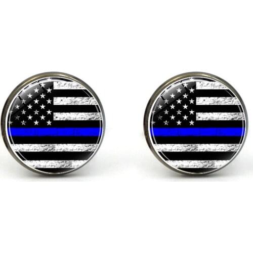 The Police Mr. Pattern French Suits Cufflinks Metal Personality Gift Cuff-Links Men Women Shirts Sleeve Nails Unisex