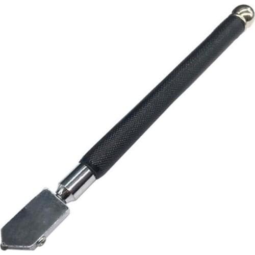 1Pc/10pcs Durable Oil Glass Cutter Wheel Metal Handle Straight Head Glass Cutter Diamond Professional Cutting Tool