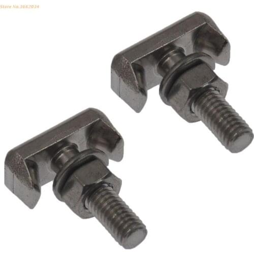 2pcs Battery Cable Terminals Connector Car T-Bolt Stainless Steel Batteries Cables Connectors Replace 19116852 Dropshipping