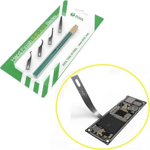 MasterXu 2UUL DA91 XYZ Screen Open Tool Remover Disassemble Bending Blade Universal For Mobile Phone Skid Set