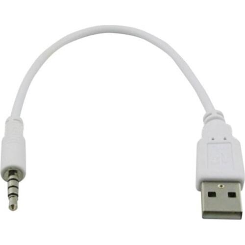 3.5mm Male AUX Audio Plug Jack to USB 2.0 Converter Cable Cord for Apple Ipod MP3 Audio Cable Line New Arrival