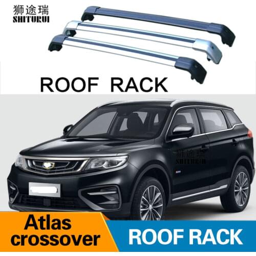 Roof Bars for Geely BO YUE (MR6453) ATLAS EMGRAND X7 SPORT [2018-today] Aluminum Alloy Side Bars Cross Rails Roof Rack Luggage