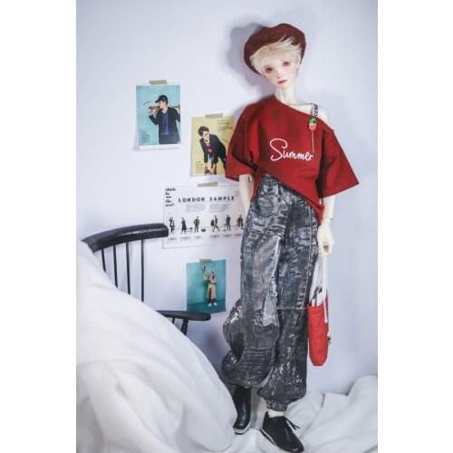 BJD T Shirt Outfits Top Clothing Pants For 1/4 1/3 SD17 70cm 17" 24" Tall MSD SD DK DZ AOD DD Doll Free Shipping