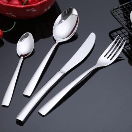 Tea Spoon Tableware Coffee Spoon Stainless Steel Cartoon Cat Hanging Cup Coffee Spoon Mug Dinnerware Golden Gift Box Gift Set