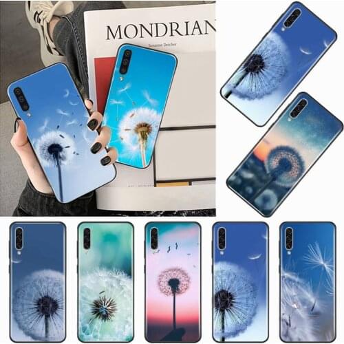 Dandelion pattern fashion Phone Case For Samsung galaxy S 9 10 20 A 10 21 30 31 40 50 51 71 s note 20 j 4 2018 plus