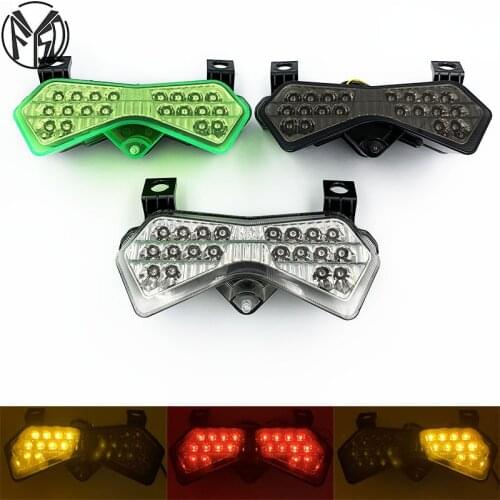 For Kawasaki ZX-6R ZX6R 2003 2004 Z750 2003-2006 Z1000 2003-2005 03 Motorcycle LED rear taillights brake tail turn signal light