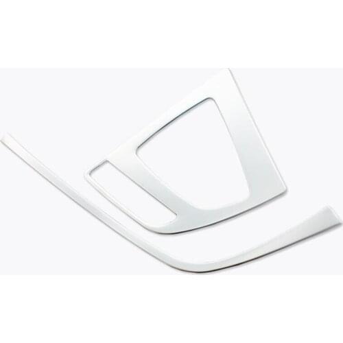 Car Gear Shift Frame Cover Decoration Trim For BMW 3-SERIES F30 F35 316i 320 320LI GT 328 2013 2014 AT Model Stainless Steel