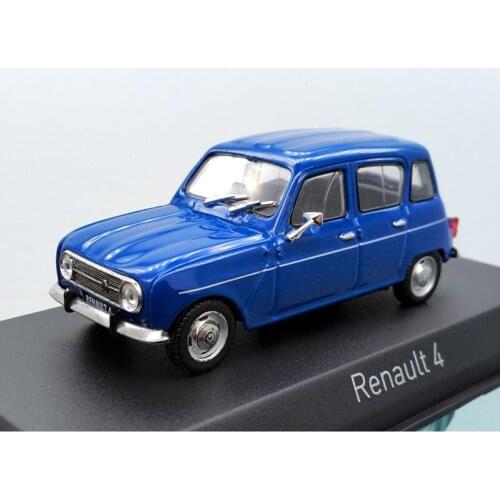 Diecast Alloy 1/43 Scale French RENAULT 4 Car Model Die-Cast Metal Toy Vehicle Collectible Souvenir Display Boys Toys Gift Show