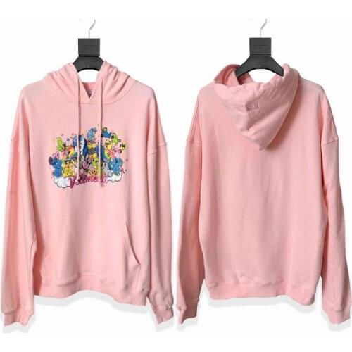 VETEMENTS High street new VTM vehicles sweater OS loose casual hip anti war series hoodies for men and women