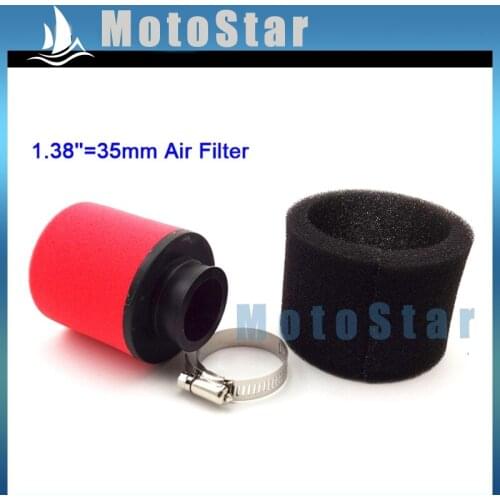 35mm Air Filter Clearner For 50cc 70cc 90cc 110cc XR CRF SSR Thumpstar KLX110 TTR Pit Dirt Bike Motorcycle ATV Go Kart Buggy