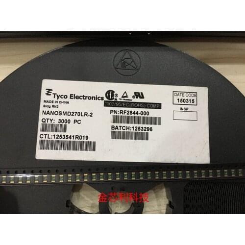 Patch Self-Recovery Fuse NANOSMD270LR-2 1206 2.7A 6V Spot Silk Screen L