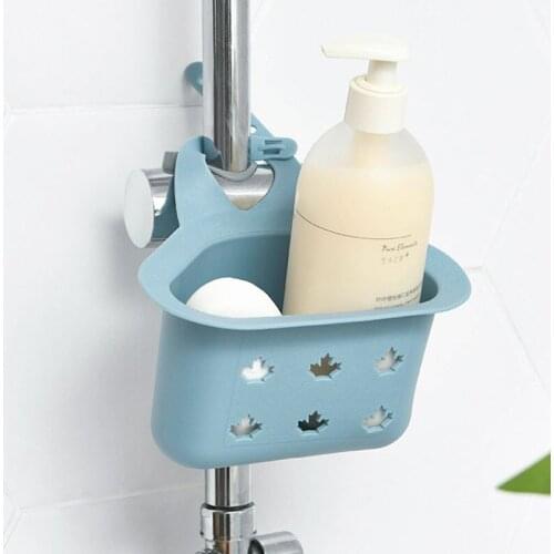 Hollow Sink Shelf Storage Basketes Kitchen Storage Organizer Bathroom Accessories Household Items Soap Sponge Drain Rack