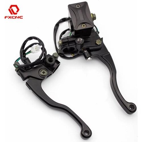 7/8" Motorcycle Master Cylinder Hydraulic Brake Clutch Lever For Yamaha YZ 65 80 85 125 250 WR 250F 250R XTZ125 TTR250