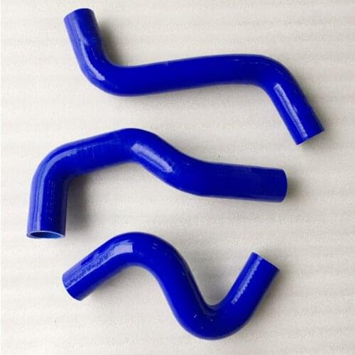 Silicone Radiator Hose For Toyota Vits Yaris NCP91 NCP92 NCP93 2007- 2011 (3pcs) RED/BLUE/BLACK