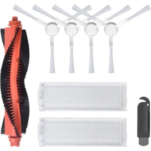 TOP!-For Xiaomi Mijia Mop Pro STYTJ02YM For VIOMI V2 PRO/V3 Robot Vacuum Cleaner Main/Side Brush Hepa Filter Part Accessories