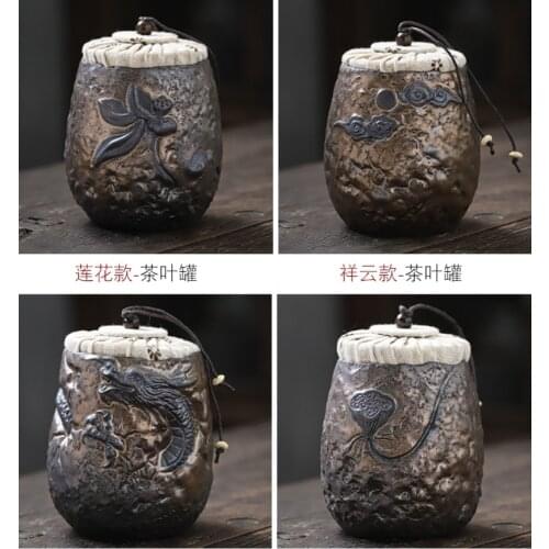 Retro Keepsake Urn Container for Ashes Pet Memorial Cremation Urns Ceramic Funeral for Ashes Dog cat