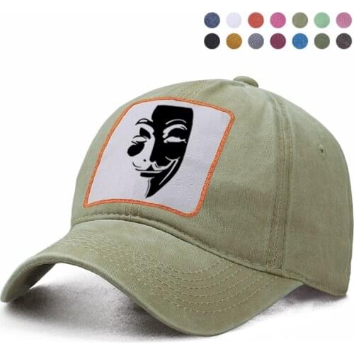 V For Vendetta Baseball Cap Dad Trucker Solid Hat Women Ponytail Berets Bone Caps Casquette Snapback Gorras Boinas Brand Hats