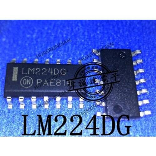 1Pieces New Original LM224DR2G Type :LM224DG SOP-14 In Stock Real Picture