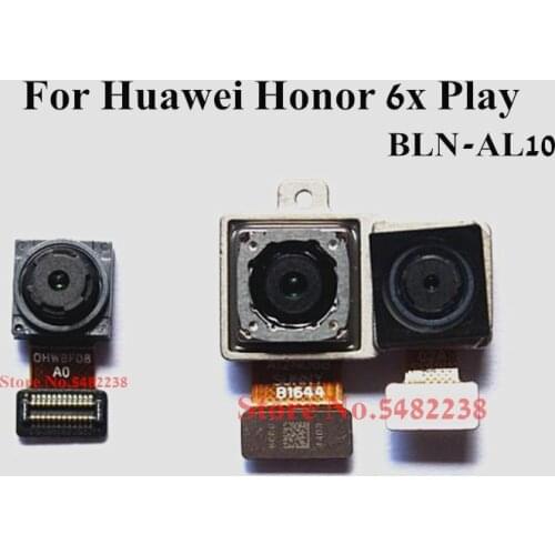 100% Original Back Rear Camera Flex cable For Huawei Honor 6X BLN-AL10 Front Rear Built-in Camera connector module Replacement