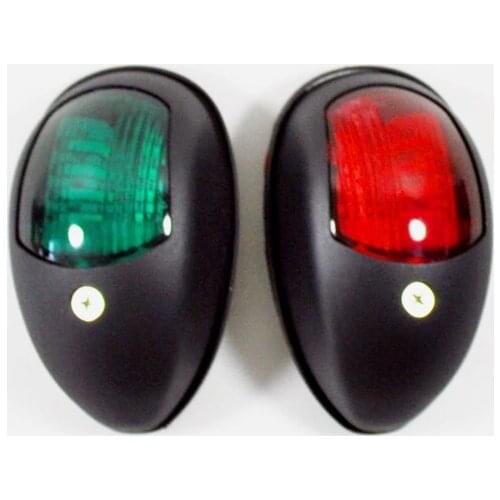 2x LED Navigation Lights Red Green for Port/Starboard Marine/Boat/Yacht Nav