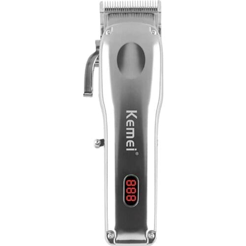 Pro adjustable hair clipper wrie&wireless hair trimmer men beard electric cutter all metal hair cutting machine barber tool