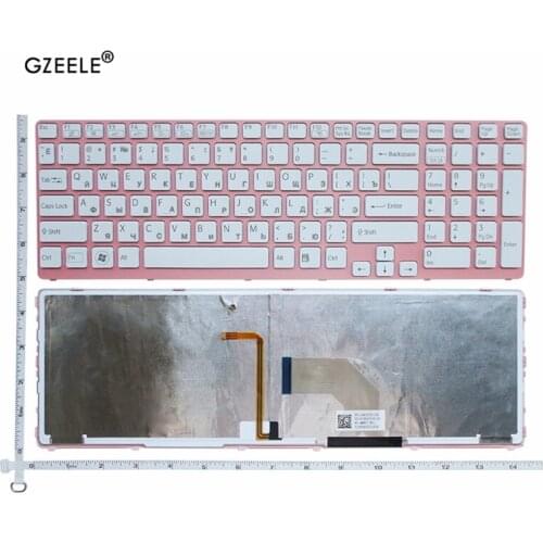 NEW RU Laptop Keyboard FOR sony vaio SVE17 SVE1711 SVE1712 SVE1713 SVE1712L1E SVE1713G1EW SVE1711C5E SVE171C11 Russian
