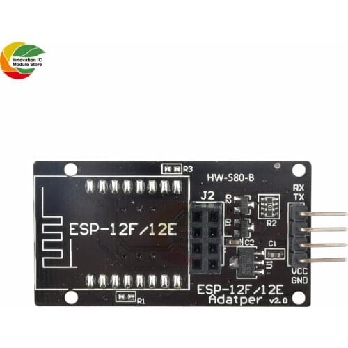 ESP-12F ESP-12E ESP-12 Serial WiFi Adapter Module For Arduino 5v Compatible Motherboard Board 2.4GHZ For Sensor ESP8266 Wireless