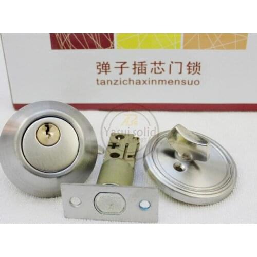 Stainless Steel Tubular Lever Door Locks / DeadBolt Invisible Locks