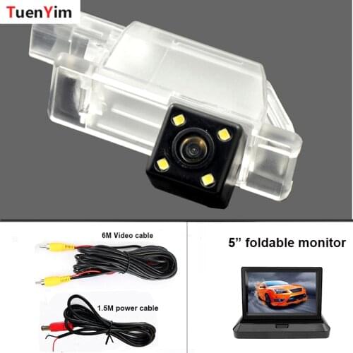 Waterproof 4LED Rear View Camera For Peugeot 208 2012 2013 2014 2015 2016 2017 2018 Car Reverse Parking Accessories