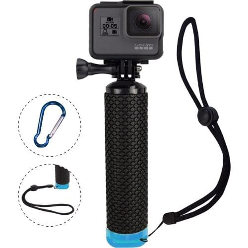 Waterproof Floating Hand Grip Antislip Sport Floaty Bobber for GoPro Hero 7 6 5 4 3+ Sjcam Yi Lite 4K Water Action Camera kit
