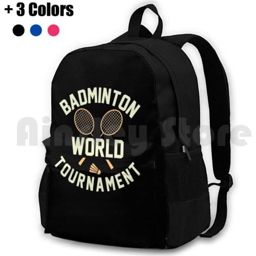 Badminton World Tournament Outdoor Hiking Backpack Waterproof Camping Travel Badminton Sports Birdie Shuttle Raquet Sports