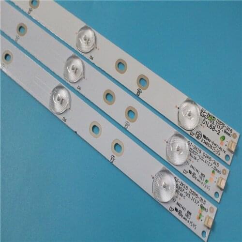 1 set=3 PCS New original LED strips LED GJ-2K15 D2P5-315 D307-V1.1(17.8mm) 01L67-1 PARA FOR PHILIPS 32PHH4100