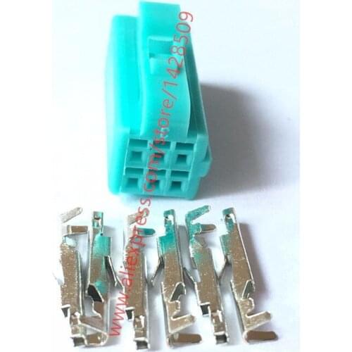 10 Sets 6 Pin Wire Connector With Terminals Pins Electronic Socket Plug Female