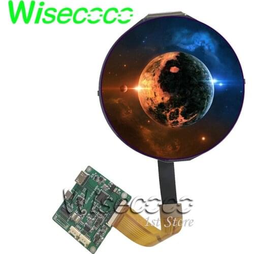 5 inch Circle Lcd Screen Round Display FHD 1080*1080 HDMI MIPI Driver Board 1080P IPS TFT Panel