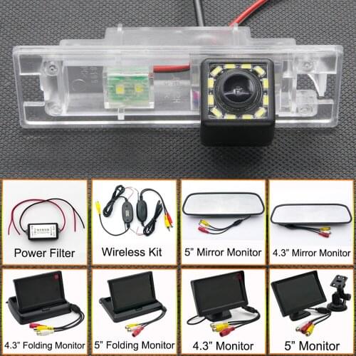 HD 12LED Car Rear View Camera Wireless Backup Parking Monitor For BMW 1 Series 116i 120i Z4 116 118 E81 E89 F12 F13 F20 F21