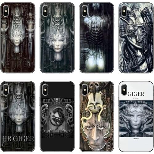 Hr Giger Li II Silicone Phone Case For Samsung Galaxy A71 A70 A60 A51 A50 A41 A40 A31 A30 A20E A21S A12 A10 A7 A5 A3