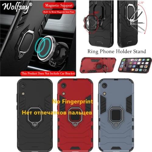 Phone Holder Finger Ring For Huawei Honor 8A Case Magnet Armor Fashion Cover on the For Huawei Honor 8A Phone Case Honor 8A Case