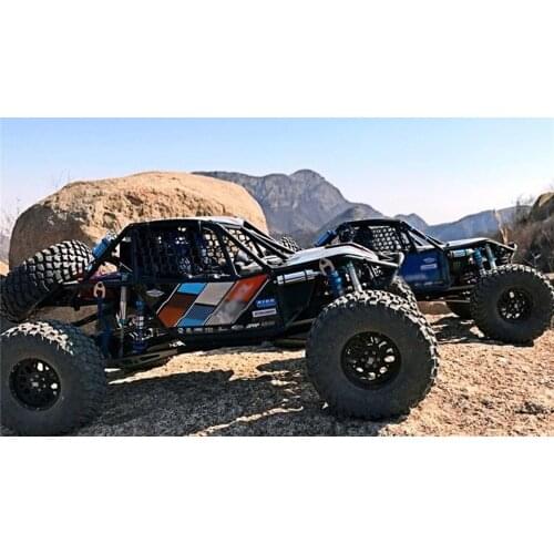 For Axial RR10 90048 90053 RCRUN Metal Simulation Negative Pressure Shock RC Climbing Car Traction Parts Accessories