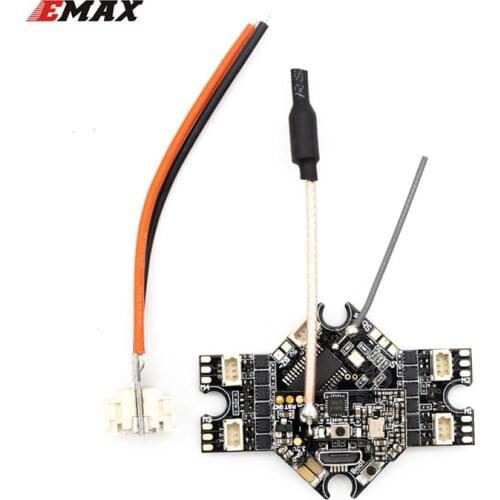 EMAX Tinyhawk II 75mm 1-2S Whoop 5A BlHeli_S ESC 25/100/200mw VTX SPI Receiver Board AIO F4 Flight Controller for RC Drone Parts