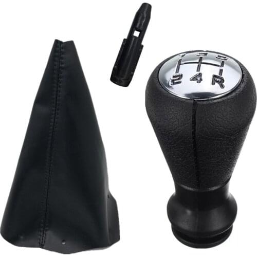 Gear Shift Knob Boot Cover for CITROEN C1 C3 C4 / PEUGEOT 106 107 205 206 207 306 307 308 309 405 406 407 508 605 607 806 807