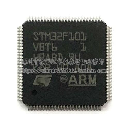 New and original STM32F101VBT6 ST COTREX LQFP-100 MCU 32 bit microcontroller COTREX 10pcs/lot