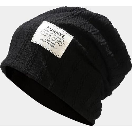 2021 Cotton Autumn and winter letter Thicken knitted hat warm hat Skullies cap beanie hat for Men and Women 39