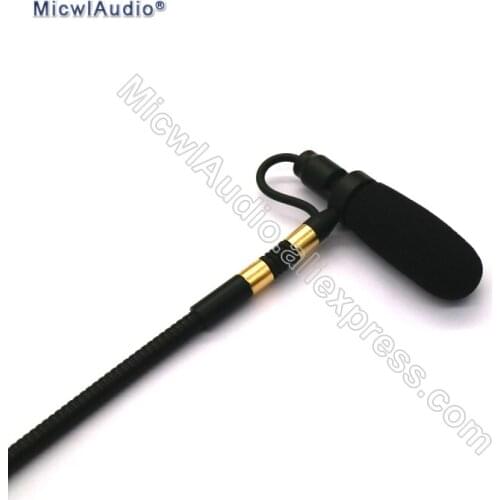 Saxophone Violin Trumpet Instrument Big Musical Condenser Microphone 4Pin Connector For Audio Technica Wireless System