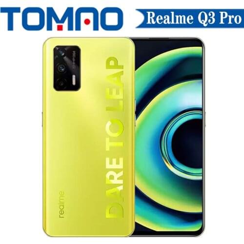 New Realme Q3 Pro 5G Smartphone 120Hz Dimensity 1100 8GB RAM 128GB 256GB ROM 4500mAh 30W 64MP Camera 6.43inch AMOLED Google play