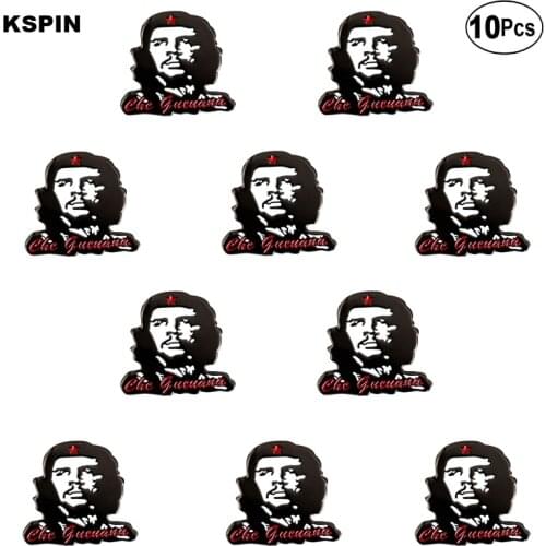 Che Guevara pin Lapel Pin Flag badge Brooch Pins Badges 10Pcs a Lot