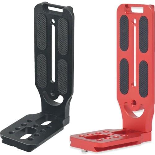 Universal DSLR Camera L Bracket Vertical Horizontal Switching Tripod Head Quick Release Plate for Canon Nikon Sony