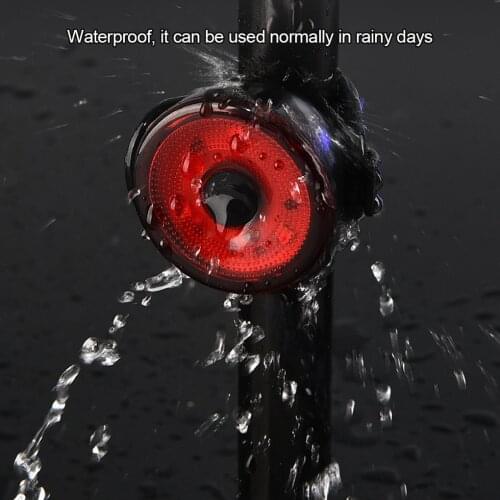 Bicycle Tail Light Adjustable Bike Warning Light Waterproof Safety Bike Turn Signal Lamp Bike Warning Light For Hiking Camping