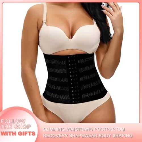 WomenS Underwear Waistband Breasted Adjustment Postpartum Recovery Waist Support Abdominal Body Shaping Shapewear Slimming