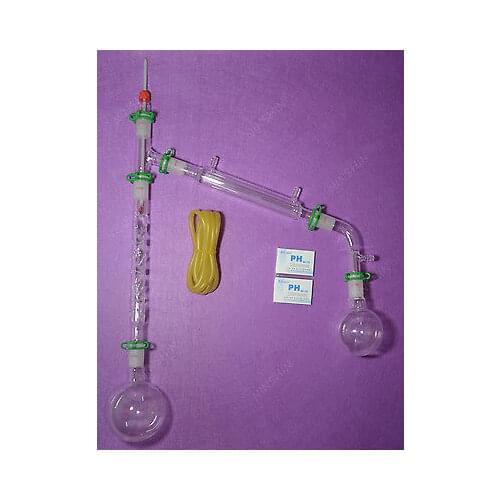 1000ml,24/40,Distillation Apparatus,Lab Glassware Kit,W/200mm Vigreux Column